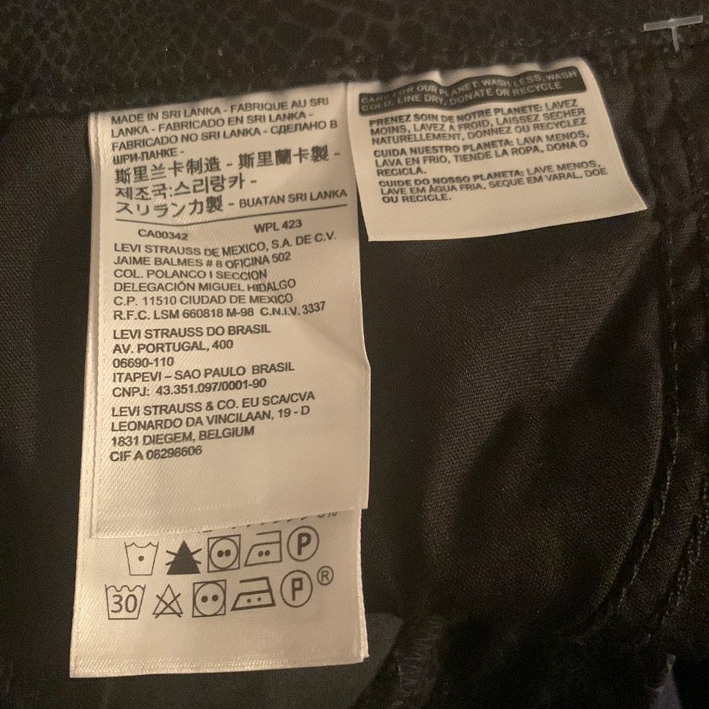 Levi's Women's 720 Python-Print High-Rise Super S… - image 8